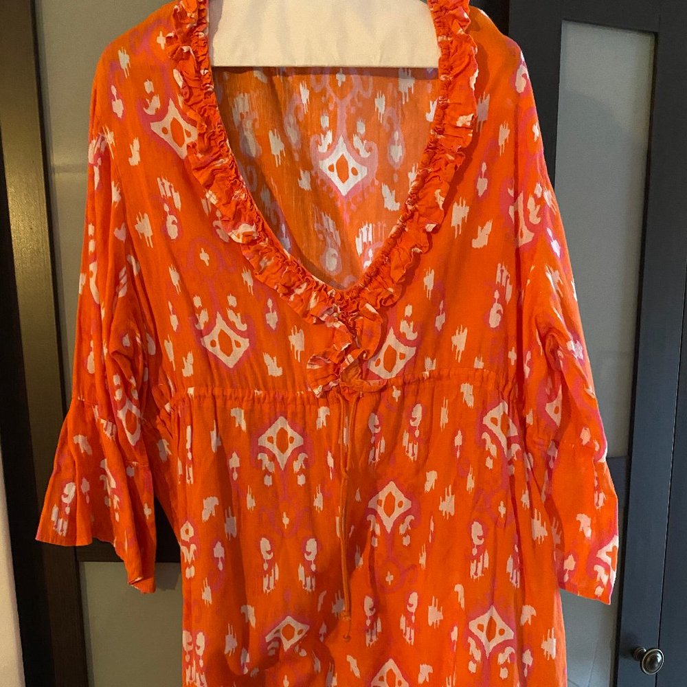 Mud Pie Beach CoverUp, Size XL